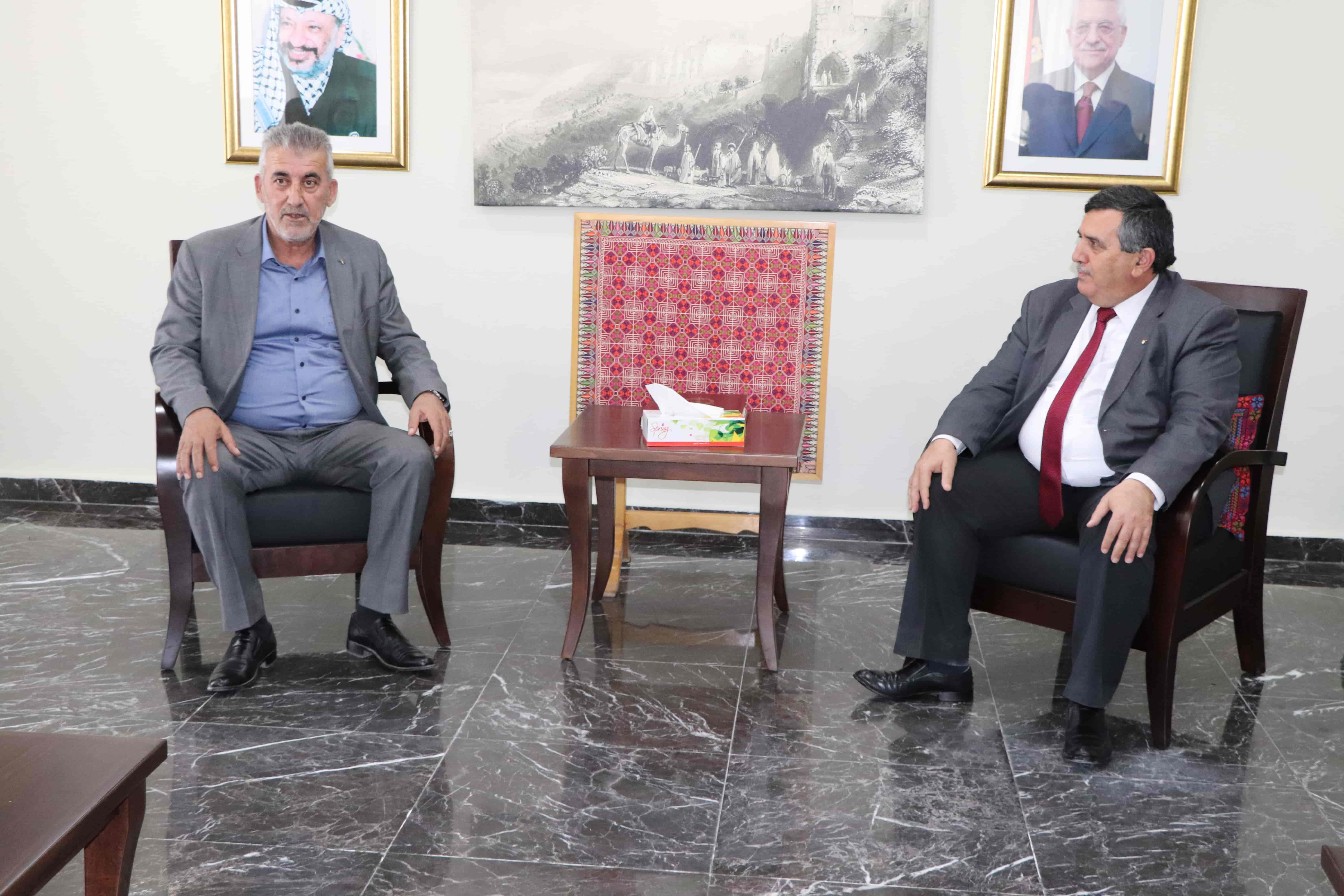 سلمان يطلع وزير الحكم المحلي مجدي الصالح على التحديات التي من المتوقع مواجهتها ما بعد أزمة جائحة كورونا