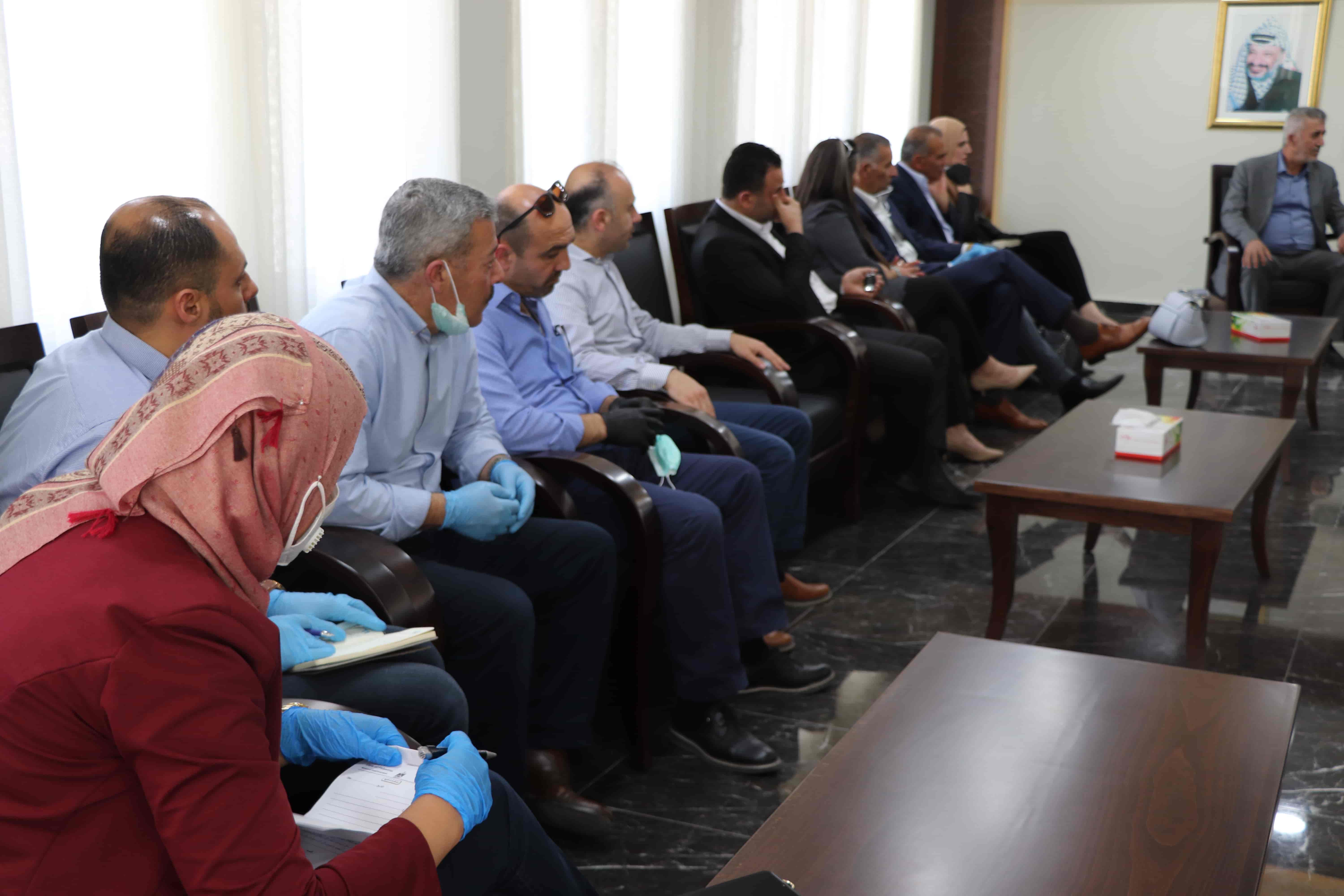 سلمان يطلع وزير الحكم المحلي مجدي الصالح على التحديات التي من المتوقع مواجهتها ما بعد أزمة جائحة كورونا