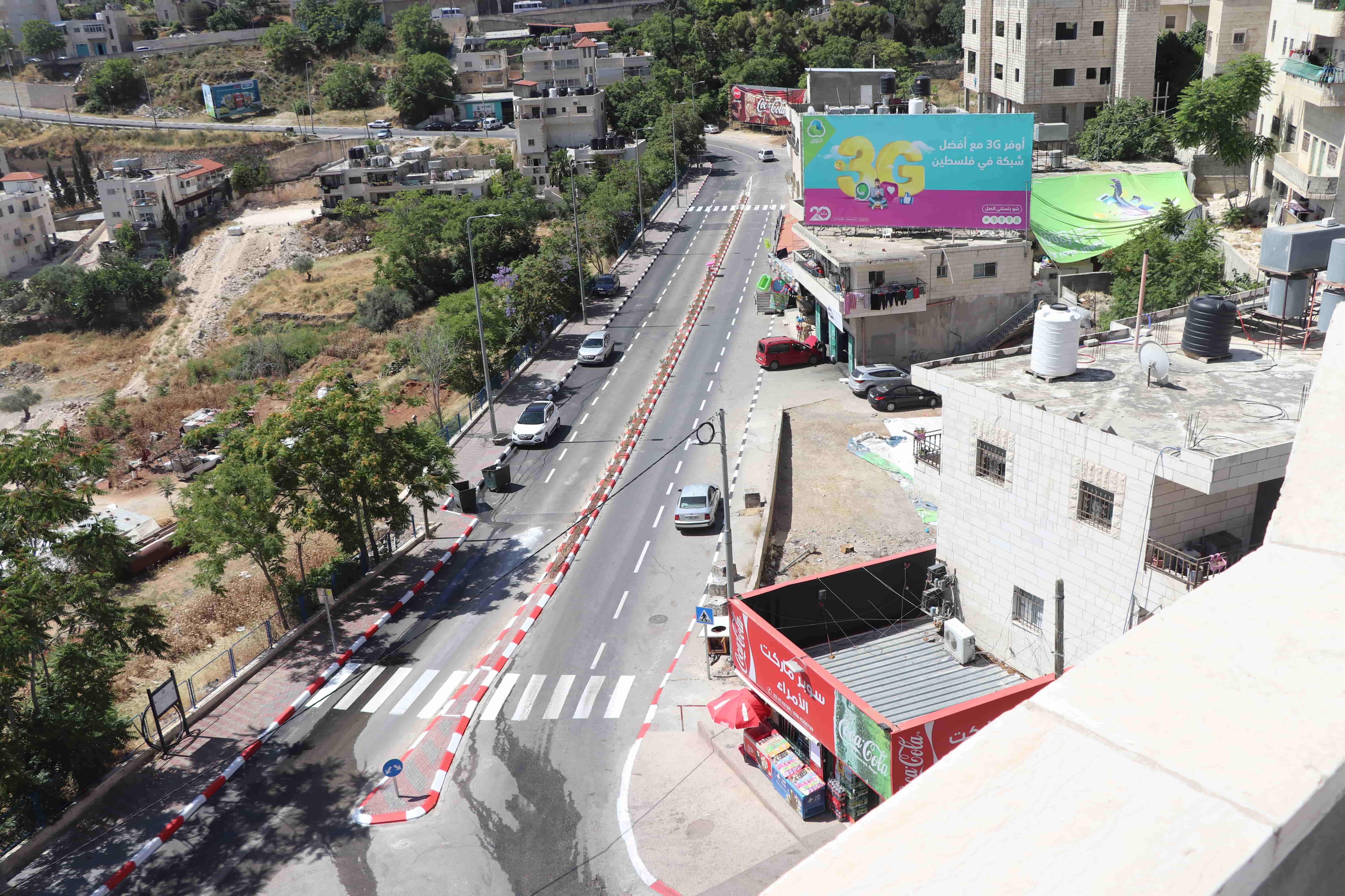 بلدية بيت لحم تنهي أعمال تأهيل "دوار تشيلي" ومقطع من شارع الكركفة 