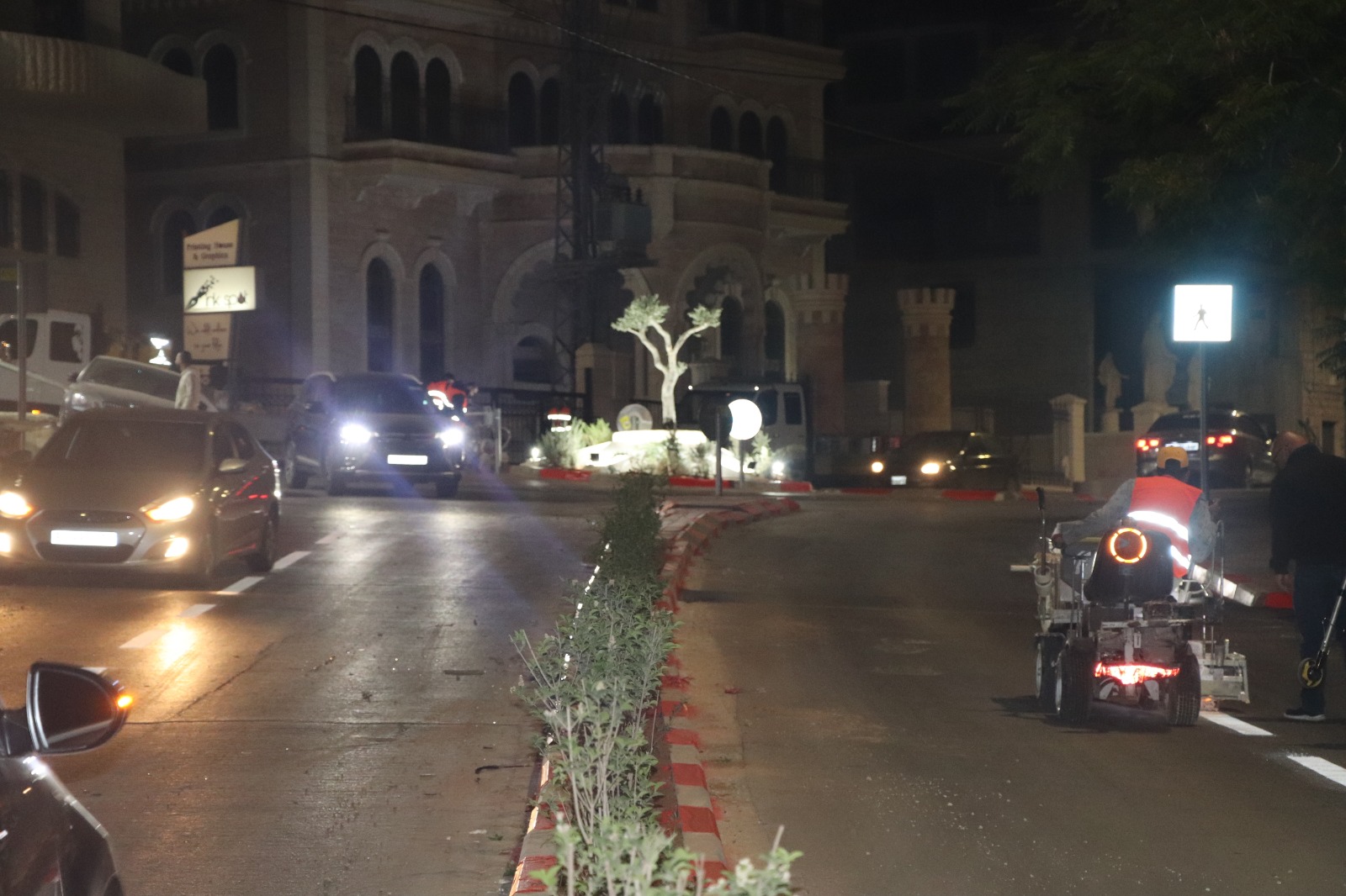 بلدية بيت لحم تنهي أعمال تأهيل "دوار تشيلي" ومقطع من شارع الكركفة 