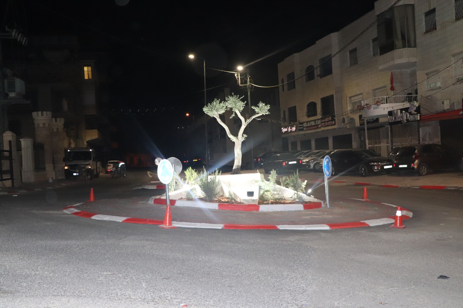 بلدية بيت لحم تنهي أعمال تأهيل "دوار تشيلي" ومقطع من شارع الكركفة 