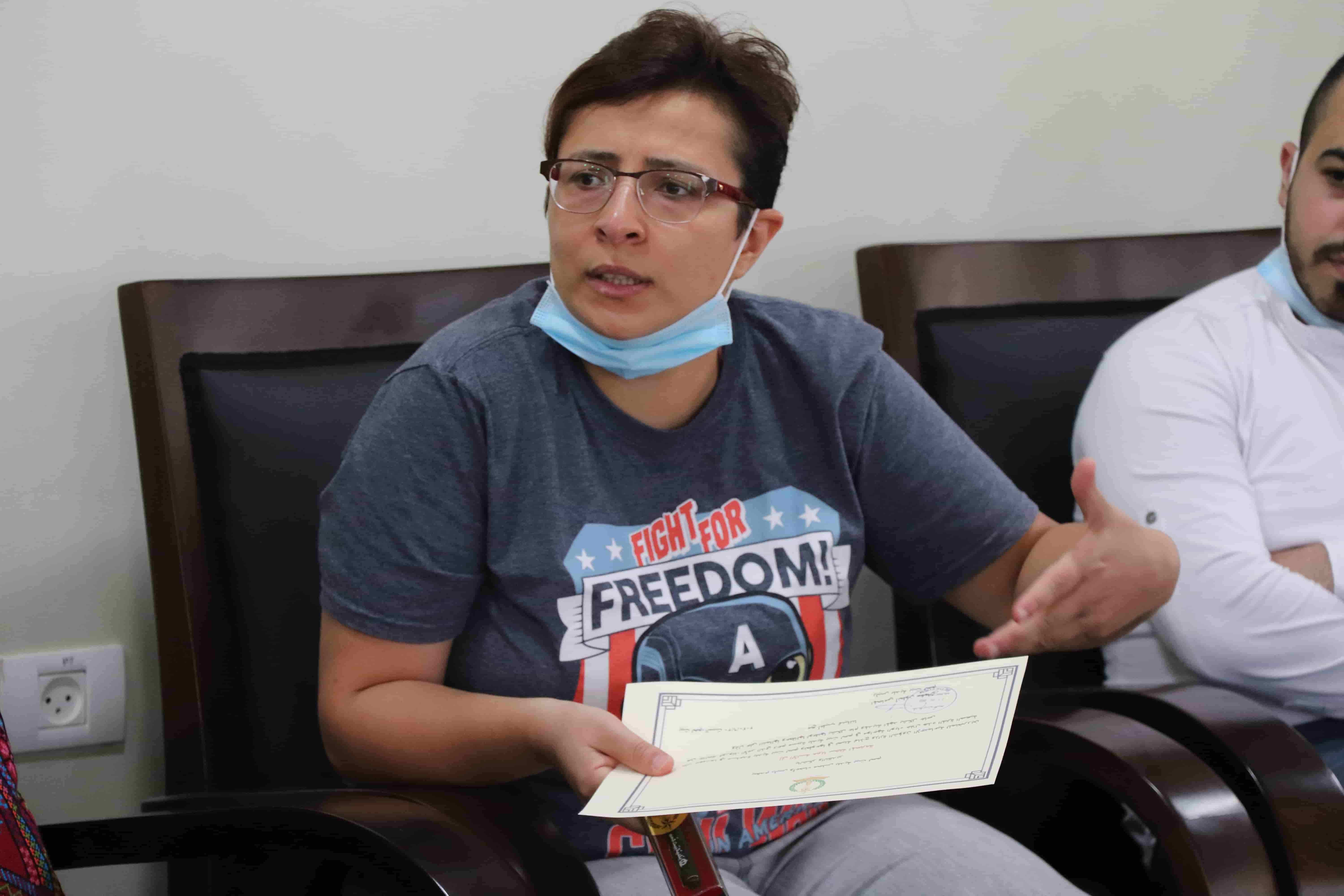 سلمان يكرم متطوعي بلدية بيت لحم خلال فترة جائحة كورونا