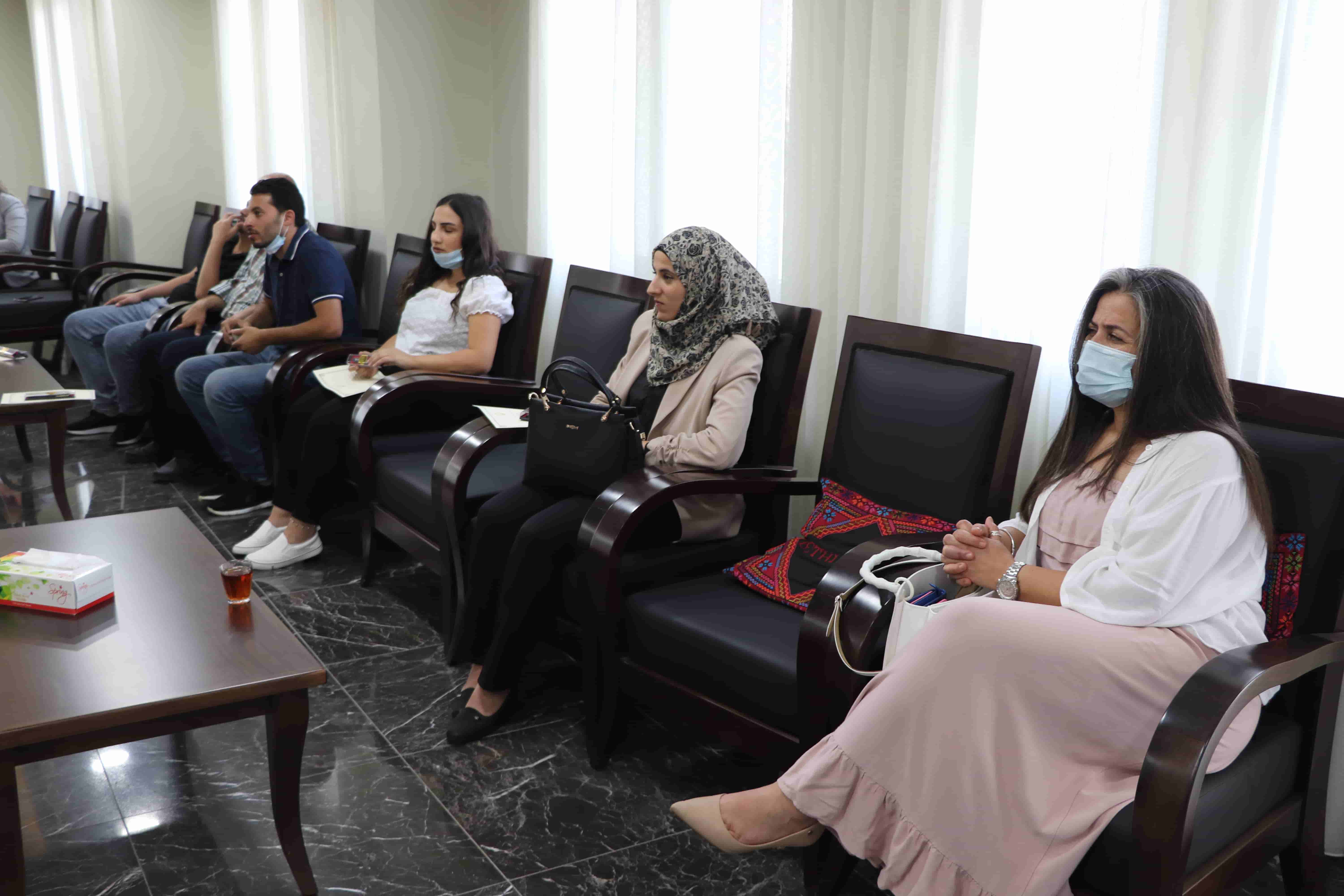 سلمان يكرم متطوعي بلدية بيت لحم خلال فترة جائحة كورونا