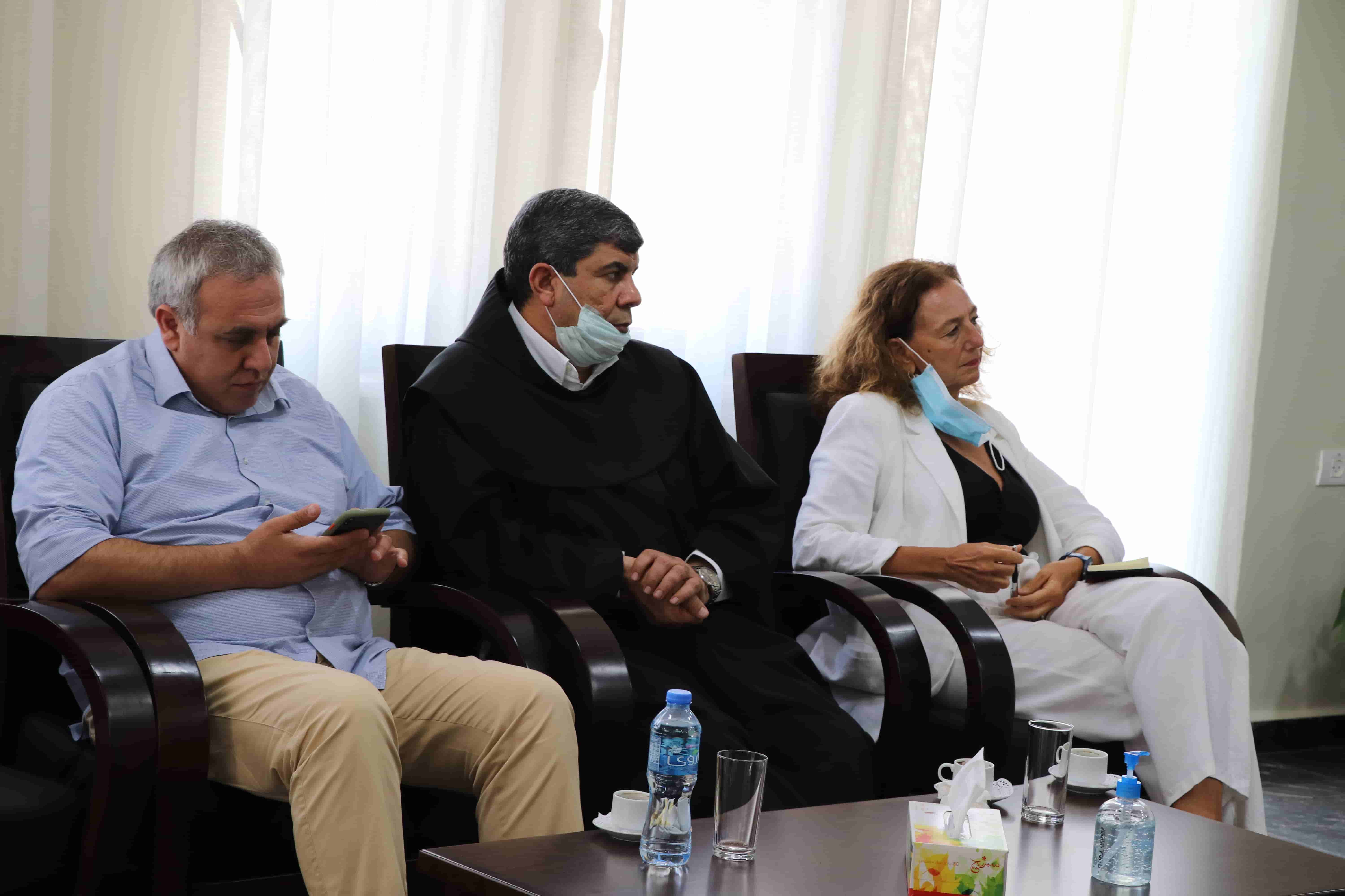 رئيس بلدية بيت لحم يرحب بالقنصل الإيطالي العام الجديد ويؤكد على استعداده للتعاون المشترك