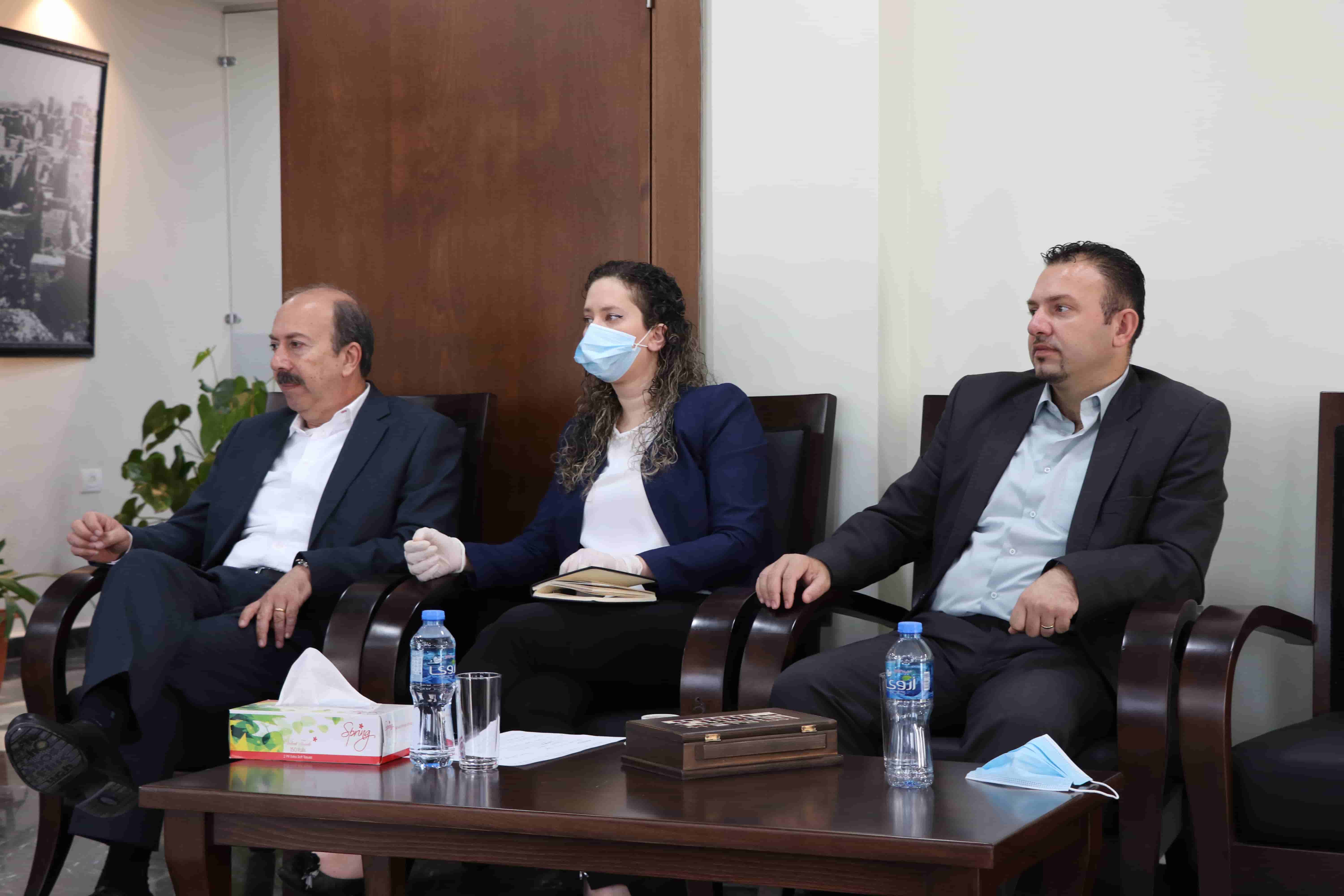 رئيس بلدية بيت لحم يرحب بالقنصل الإيطالي العام الجديد ويؤكد على استعداده للتعاون المشترك