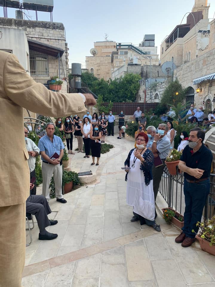 حفل إطلاق كتاب "خمسة عشر ومائة شخصية بيت لحمية "  للمؤرخ خليل شوكة