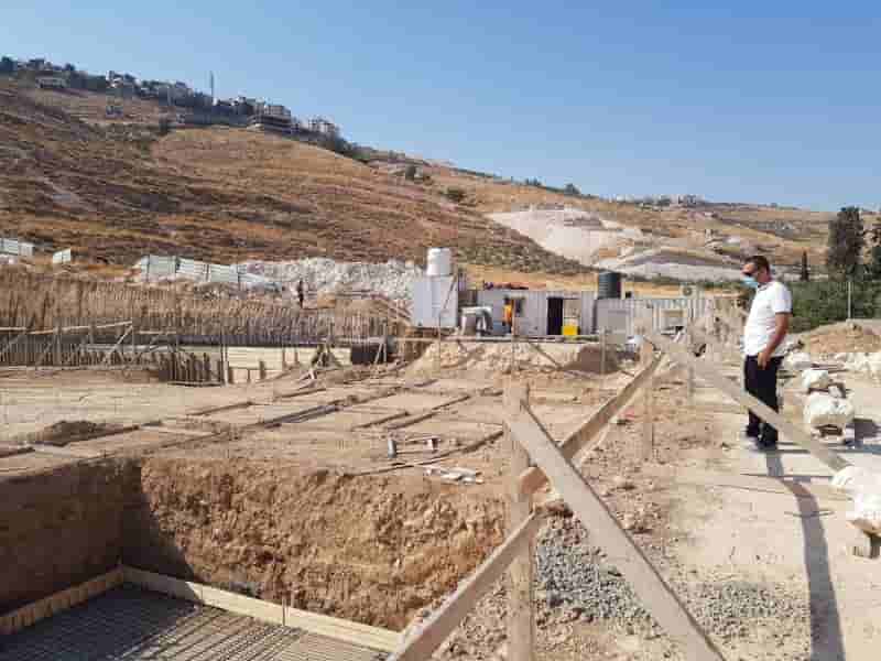 بدء أعمال مشروع انشاء مسلخ بلدي نموذجي لبيت لحم - المرحلة الاولى 