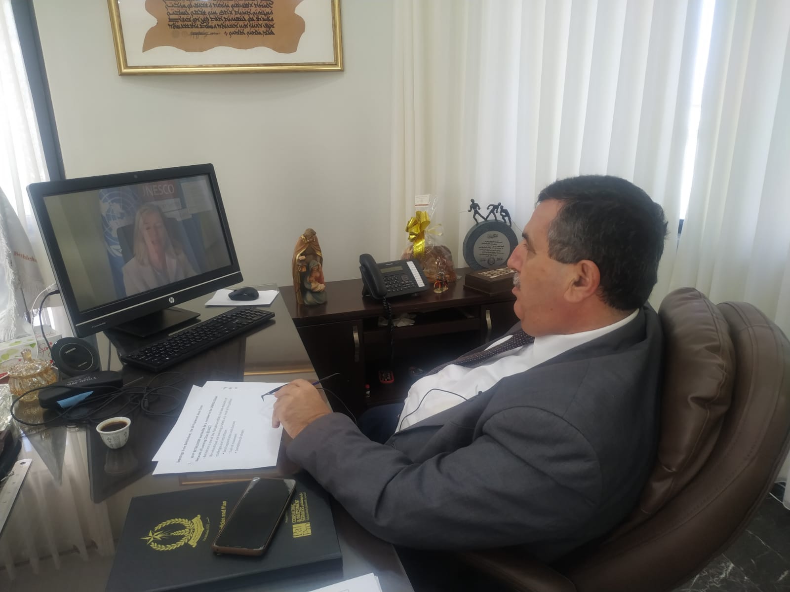 مدينة بيت لحم تنضم الى عضوية شبكة اليونسكو العالمية لمدن التعلّم