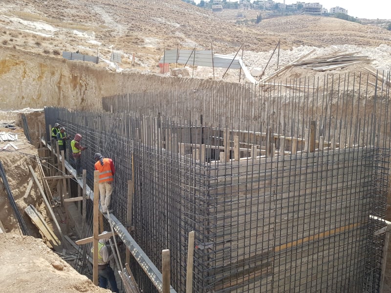 بدء أعمال مشروع انشاء مسلخ بلدي نموذجي لبيت لحم - المرحلة الاولى 