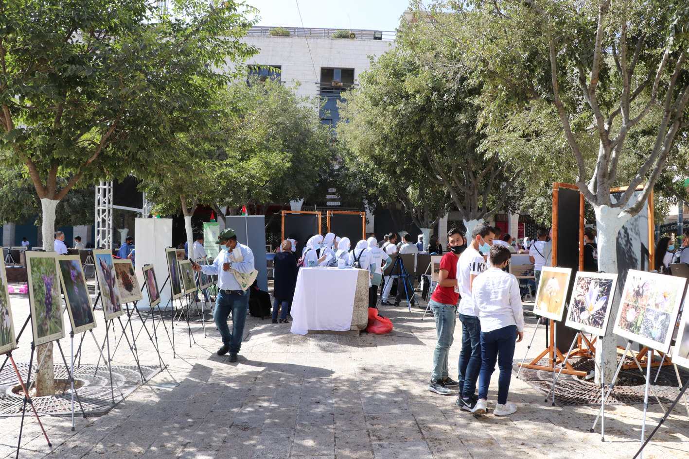 Opening of the First Environmental Exhibition in Bethlehem 