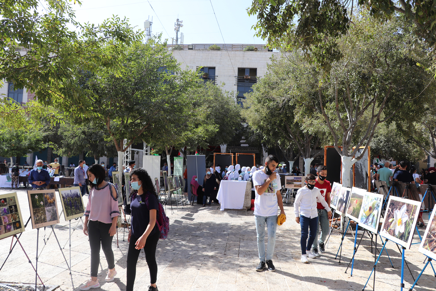 Opening of the First Environmental Exhibition in Bethlehem 