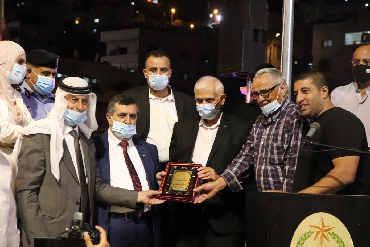 بلدية بيت لحم تدشن "صرح شهداء مدينة بيت لحم" في موقع دُوّار واد شاهين