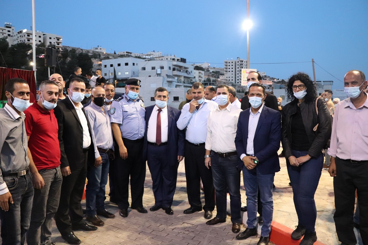 بلدية بيت لحم تدشن "صرح شهداء مدينة بيت لحم" في موقع دُوّار واد شاهين