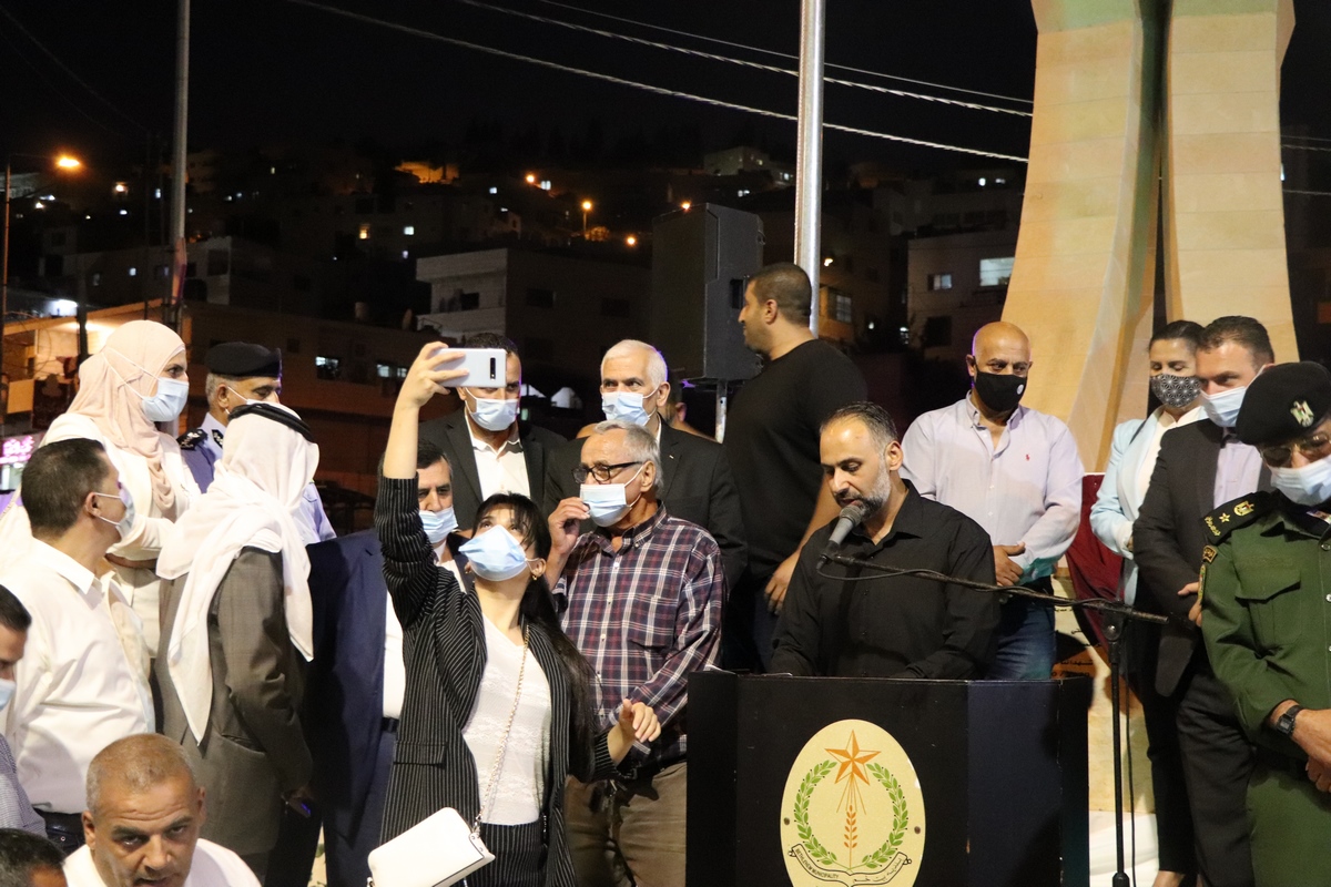 بلدية بيت لحم تدشن "صرح شهداء مدينة بيت لحم" في موقع دُوّار واد شاهين