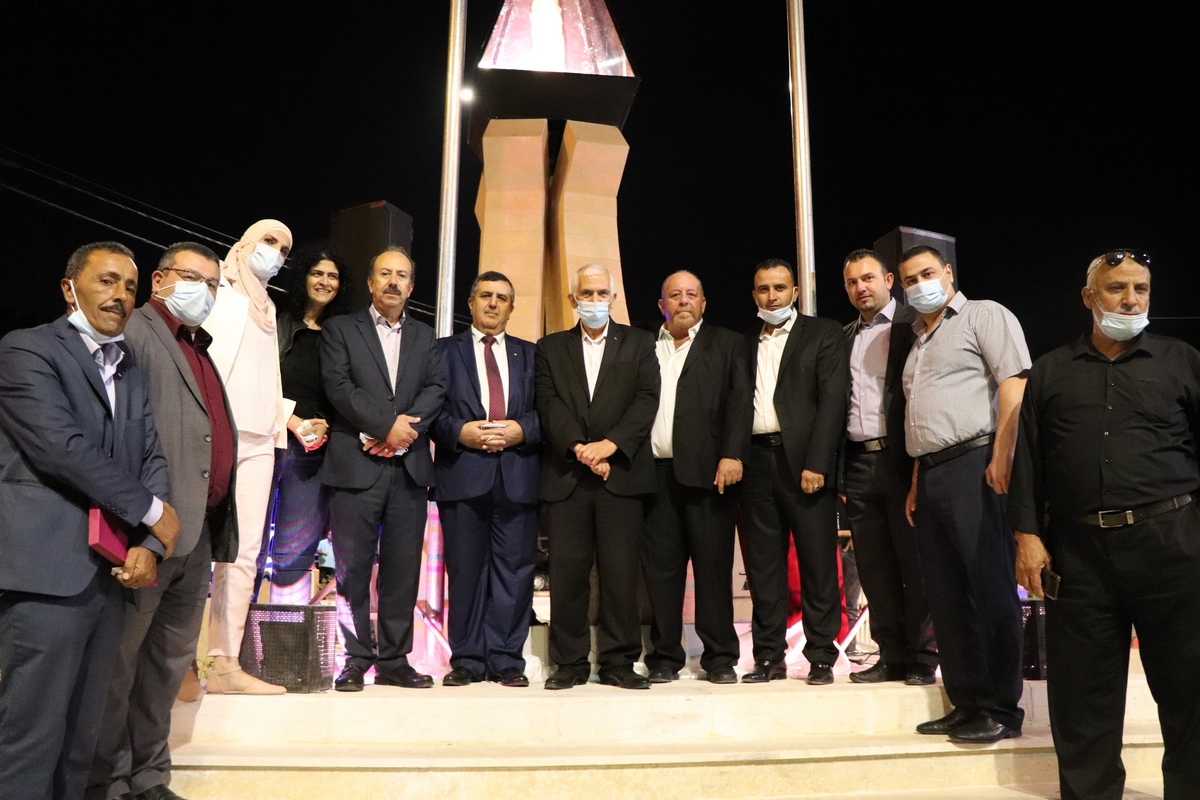 بلدية بيت لحم تدشن "صرح شهداء مدينة بيت لحم" في موقع دُوّار واد شاهين