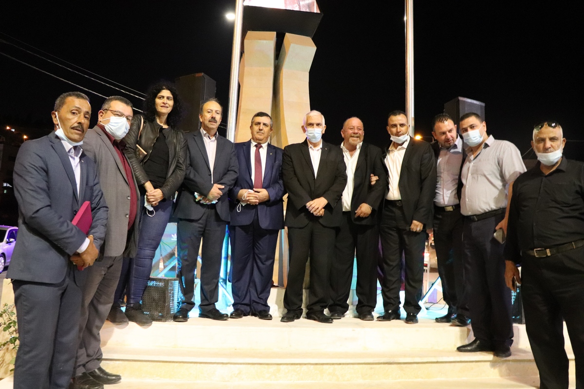 بلدية بيت لحم تدشن "صرح شهداء مدينة بيت لحم" في موقع دُوّار واد شاهين