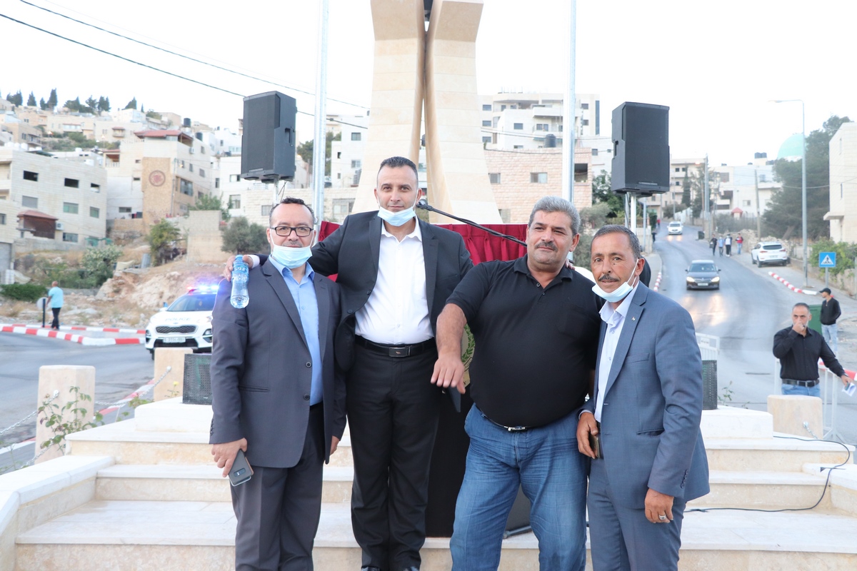 بلدية بيت لحم تدشن "صرح شهداء مدينة بيت لحم" في موقع دُوّار واد شاهين