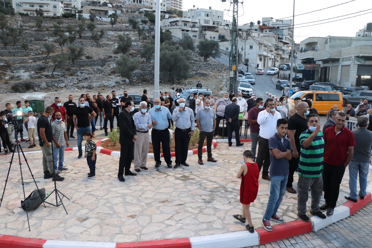 بلدية بيت لحم تدشن "صرح شهداء مدينة بيت لحم" في موقع دُوّار واد شاهين