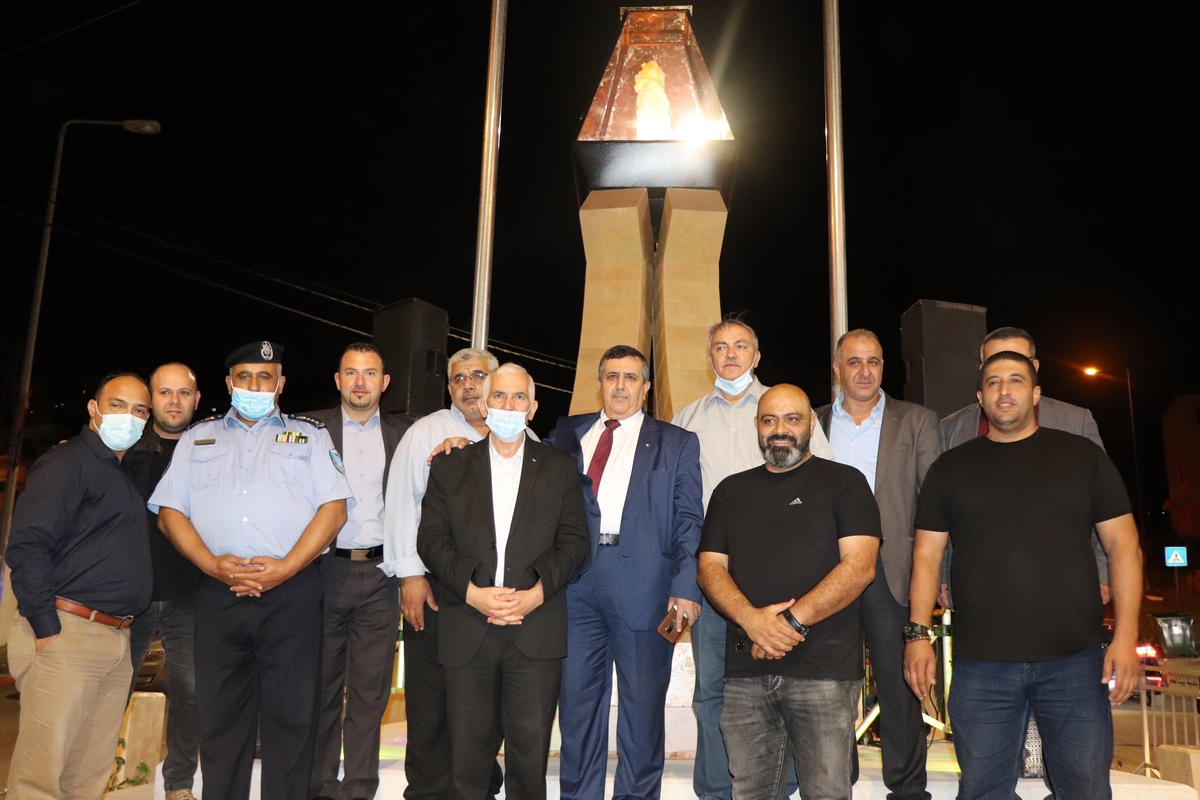 بلدية بيت لحم تدشن "صرح شهداء مدينة بيت لحم" في موقع دُوّار واد شاهين