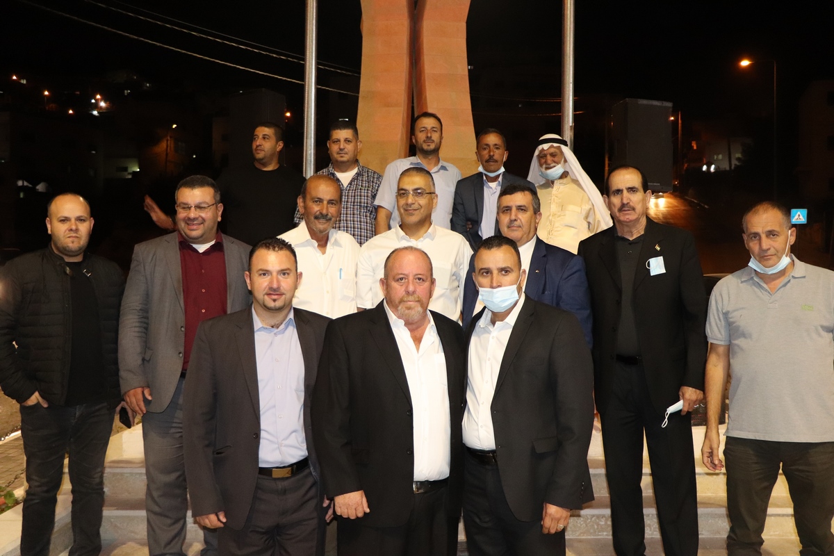 بلدية بيت لحم تدشن "صرح شهداء مدينة بيت لحم" في موقع دُوّار واد شاهين