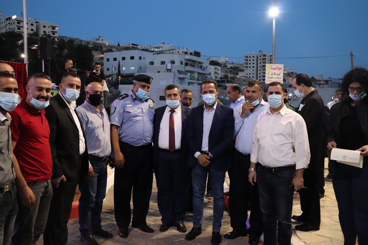 بلدية بيت لحم تدشن "صرح شهداء مدينة بيت لحم" في موقع دُوّار واد شاهين