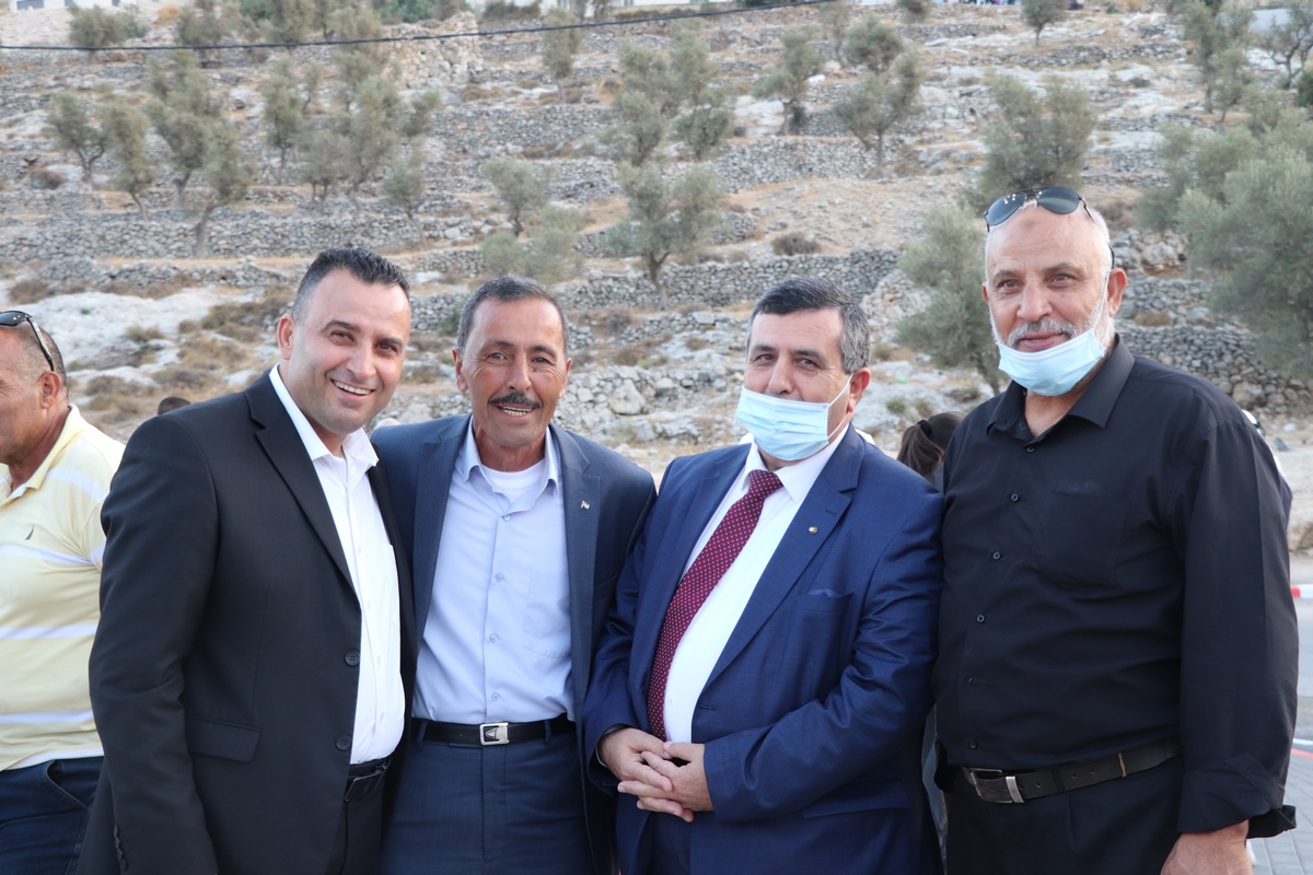 بلدية بيت لحم تدشن "صرح شهداء مدينة بيت لحم" في موقع دُوّار واد شاهين