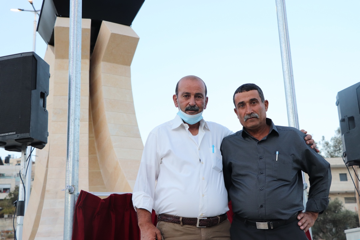 بلدية بيت لحم تدشن "صرح شهداء مدينة بيت لحم" في موقع دُوّار واد شاهين