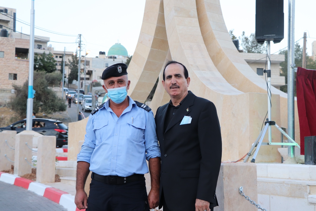 بلدية بيت لحم تدشن "صرح شهداء مدينة بيت لحم" في موقع دُوّار واد شاهين