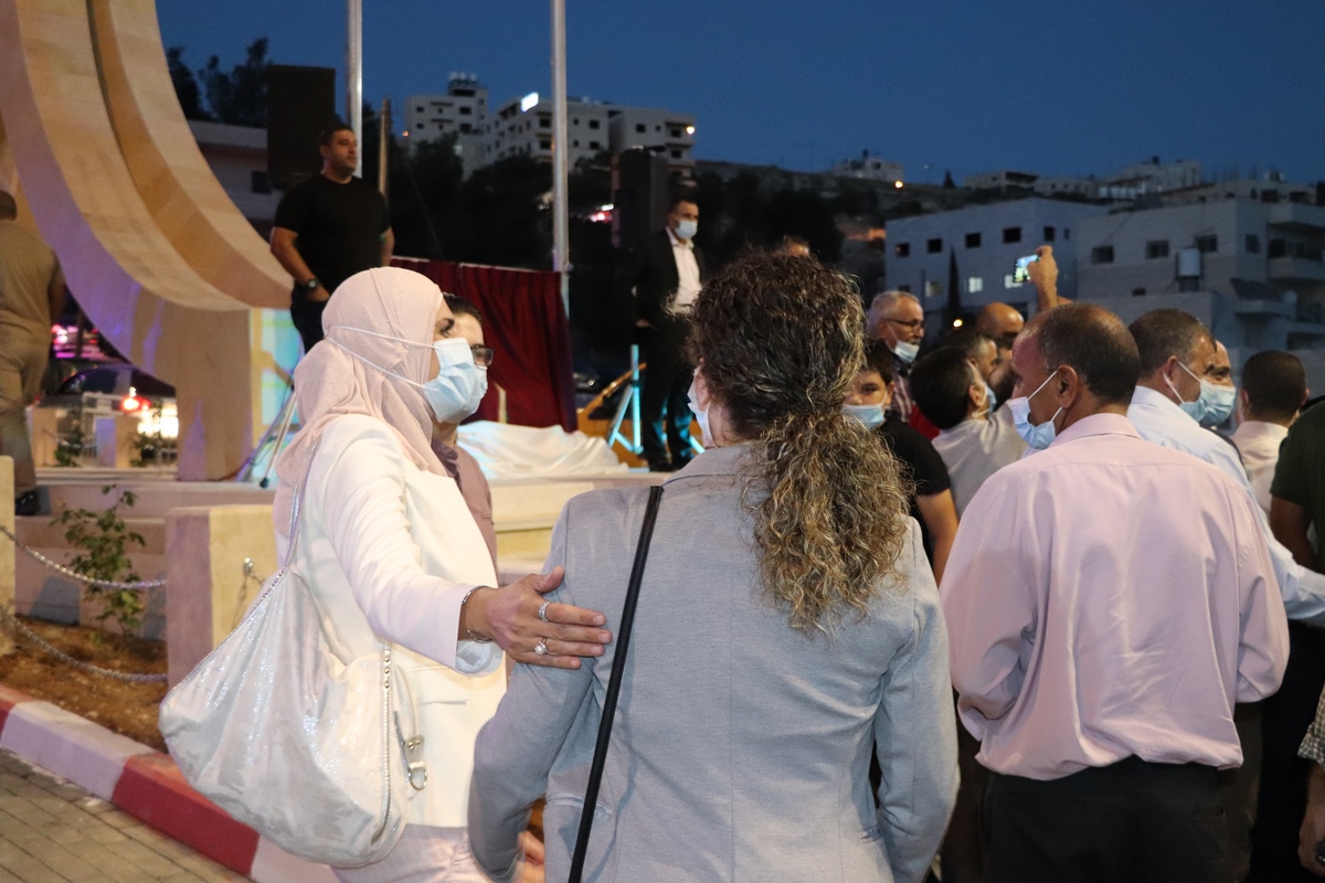 بلدية بيت لحم تدشن "صرح شهداء مدينة بيت لحم" في موقع دُوّار واد شاهين