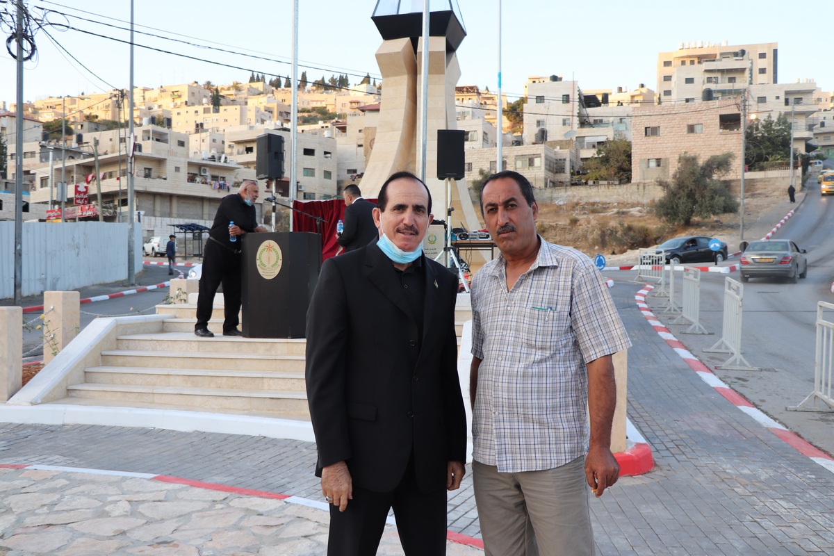 بلدية بيت لحم تدشن "صرح شهداء مدينة بيت لحم" في موقع دُوّار واد شاهين