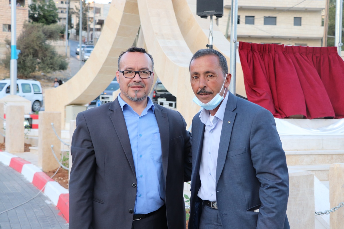 بلدية بيت لحم تدشن "صرح شهداء مدينة بيت لحم" في موقع دُوّار واد شاهين