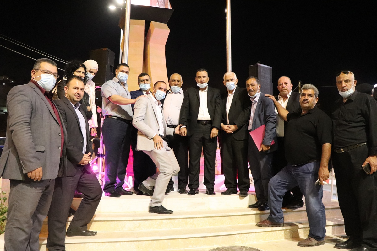 بلدية بيت لحم تدشن "صرح شهداء مدينة بيت لحم" في موقع دُوّار واد شاهين