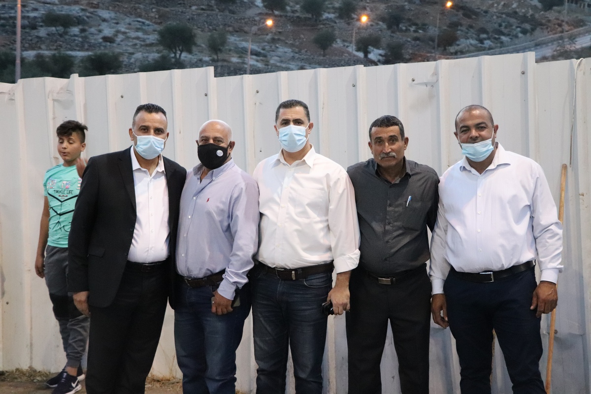 بلدية بيت لحم تدشن "صرح شهداء مدينة بيت لحم" في موقع دُوّار واد شاهين