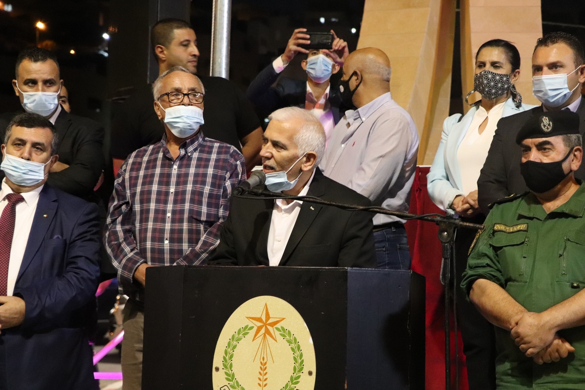بلدية بيت لحم تدشن "صرح شهداء مدينة بيت لحم" في موقع دُوّار واد شاهين