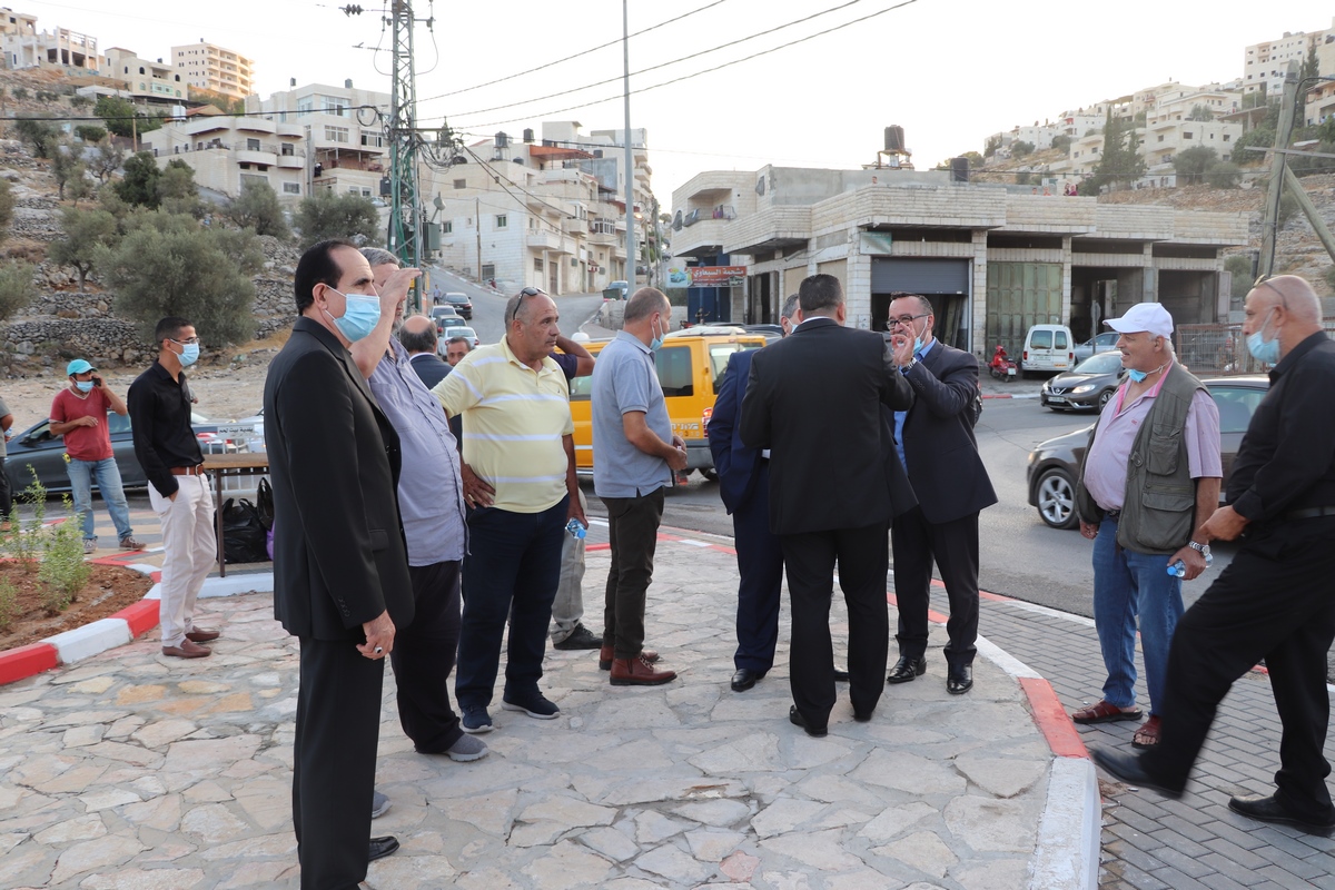 بلدية بيت لحم تدشن "صرح شهداء مدينة بيت لحم" في موقع دُوّار واد شاهين