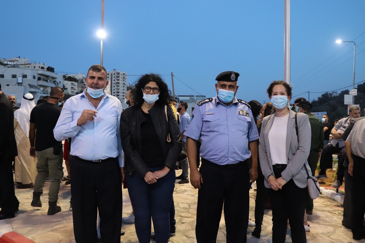 بلدية بيت لحم تدشن "صرح شهداء مدينة بيت لحم" في موقع دُوّار واد شاهين