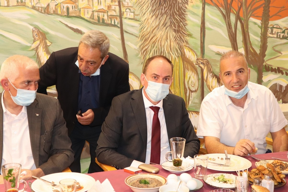 تحت رعاية وبمشاركة وزير الحكم المحلي م. مجدي الصالح: بلدية بيت لحم تضع حجر الأساس لمشروع مسلخ بلدي نموذجي ومشروع شارع واد مسلم