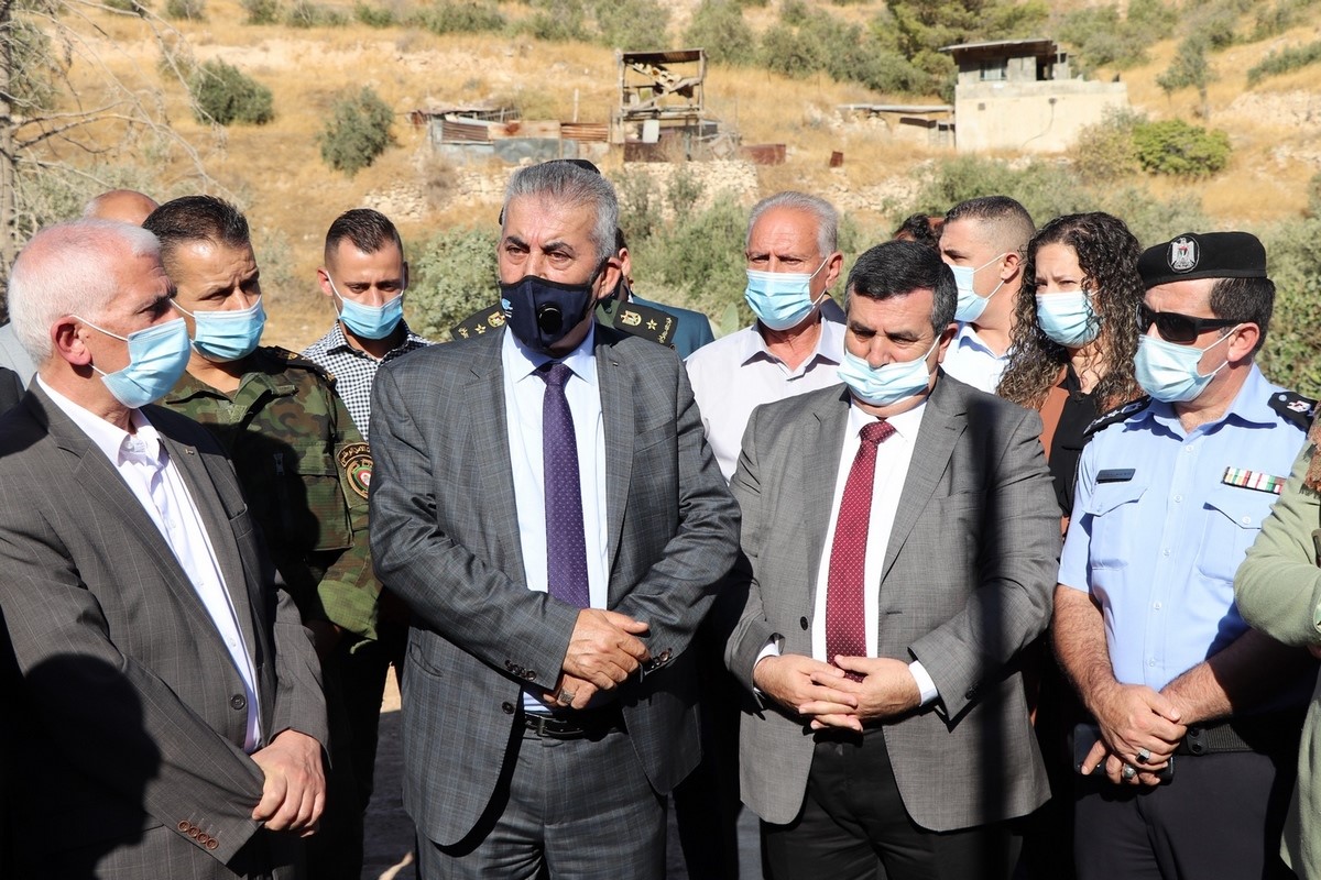 تحت رعاية وبمشاركة وزير الحكم المحلي م. مجدي الصالح: بلدية بيت لحم تضع حجر الأساس لمشروع مسلخ بلدي نموذجي ومشروع شارع واد مسلم