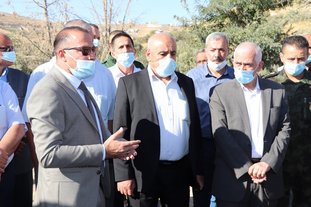 تحت رعاية وبمشاركة وزير الحكم المحلي م. مجدي الصالح: بلدية بيت لحم تضع حجر الأساس لمشروع مسلخ بلدي نموذجي ومشروع شارع واد مسلم