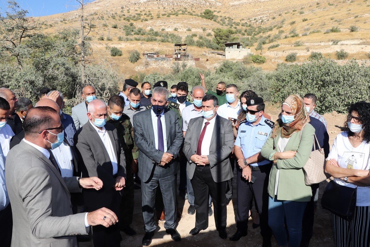 تحت رعاية وبمشاركة وزير الحكم المحلي م. مجدي الصالح: بلدية بيت لحم تضع حجر الأساس لمشروع مسلخ بلدي نموذجي ومشروع شارع واد مسلم