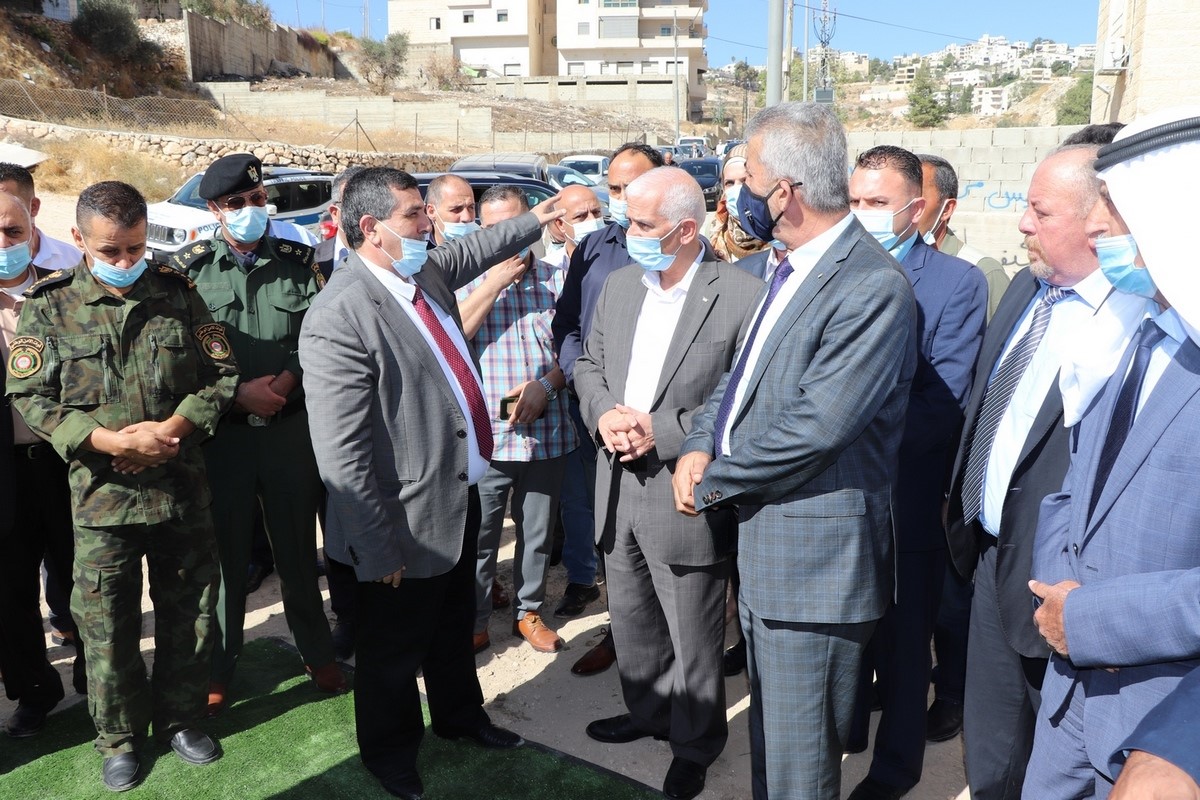 تحت رعاية وبمشاركة وزير الحكم المحلي م. مجدي الصالح: بلدية بيت لحم تضع حجر الأساس لمشروع مسلخ بلدي نموذجي ومشروع شارع واد مسلم