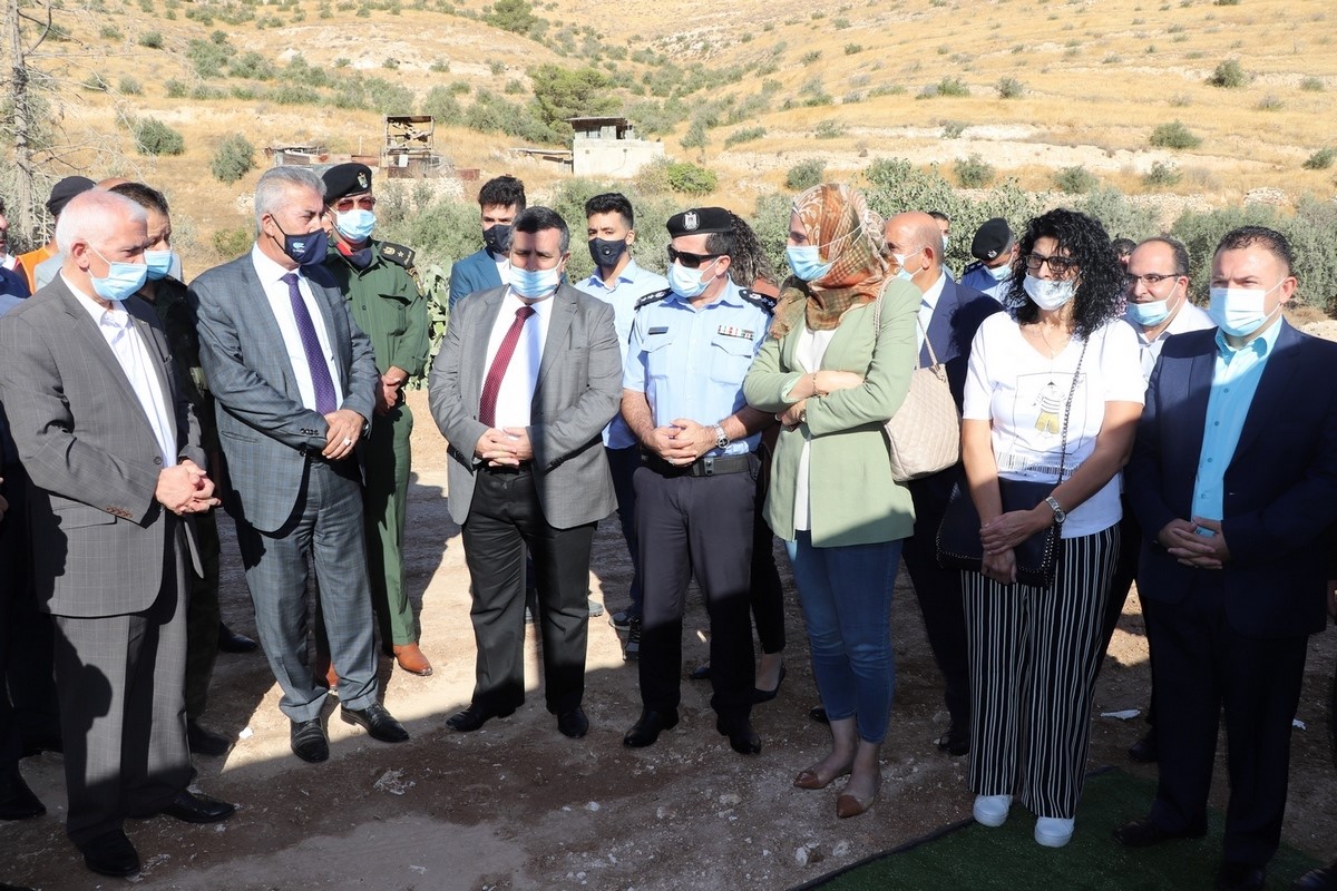 تحت رعاية وبمشاركة وزير الحكم المحلي م. مجدي الصالح: بلدية بيت لحم تضع حجر الأساس لمشروع مسلخ بلدي نموذجي ومشروع شارع واد مسلم