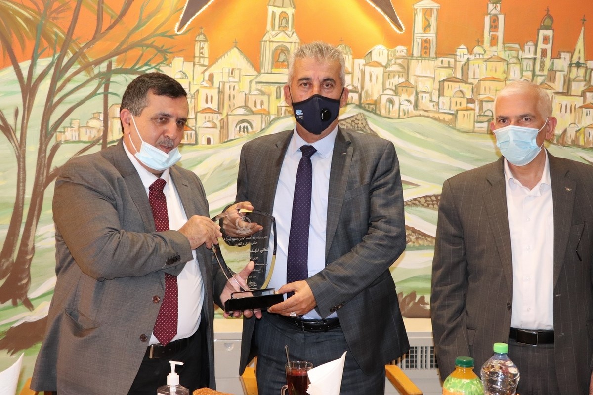 تحت رعاية وبمشاركة وزير الحكم المحلي م. مجدي الصالح: بلدية بيت لحم تضع حجر الأساس لمشروع مسلخ بلدي نموذجي ومشروع شارع واد مسلم