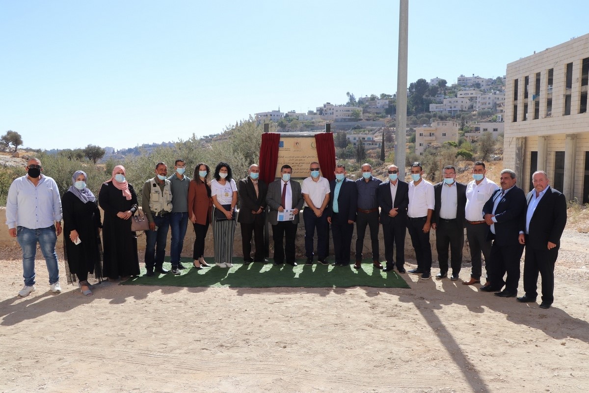 تحت رعاية وبمشاركة وزير الحكم المحلي م. مجدي الصالح: بلدية بيت لحم تضع حجر الأساس لمشروع مسلخ بلدي نموذجي ومشروع شارع واد مسلم