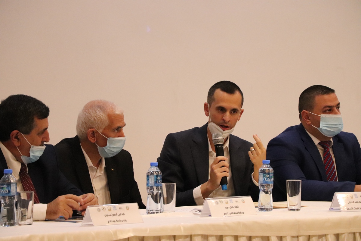 Under the slogan “sustainable, clean, green, and healthy Bethlehem”: Bethlehem municipality and the UN-Habitat in Palestine sign a letter of intent