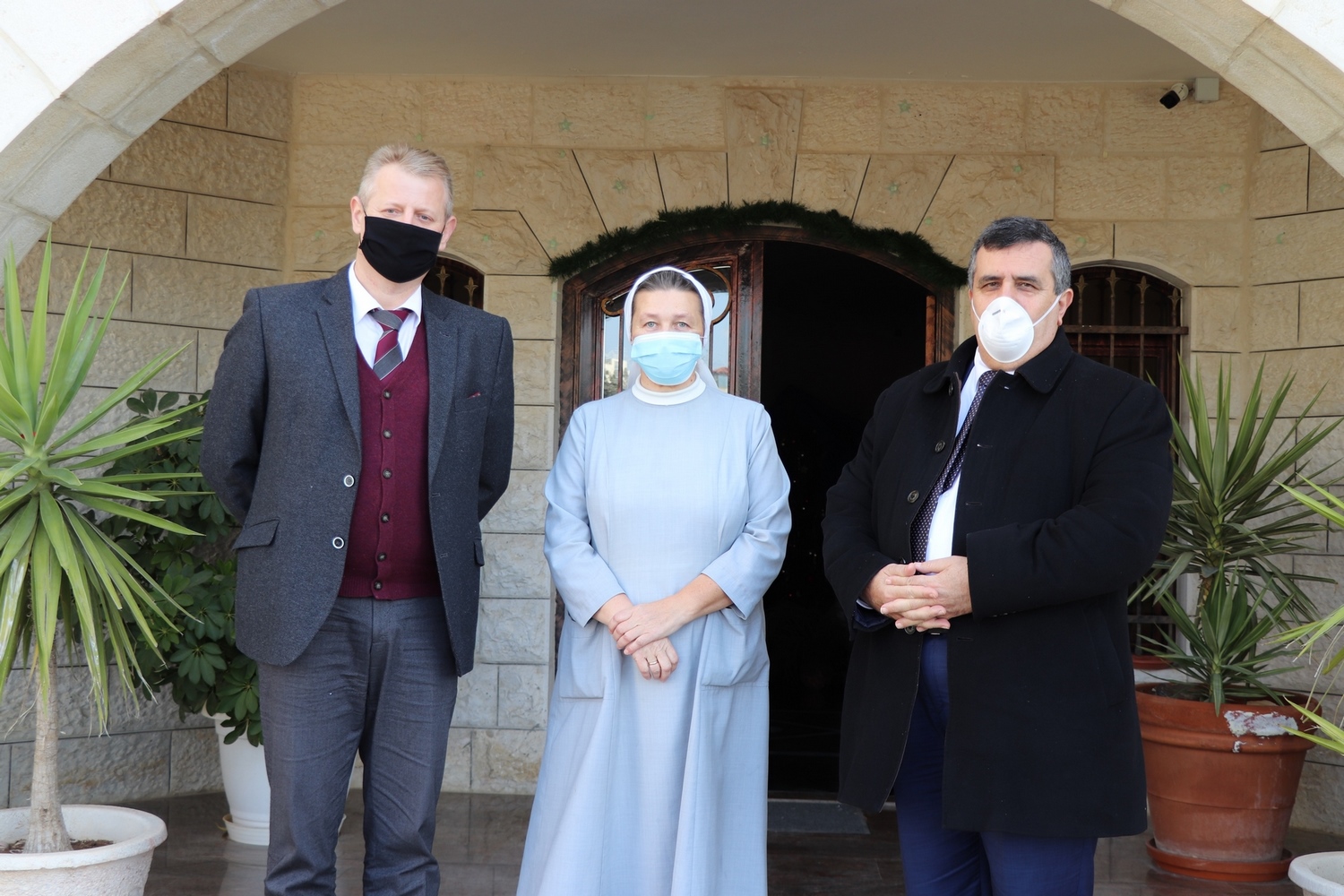 The Representative office of Poland in Palestine distributed food packages to families affected by COVID-19 pandemic