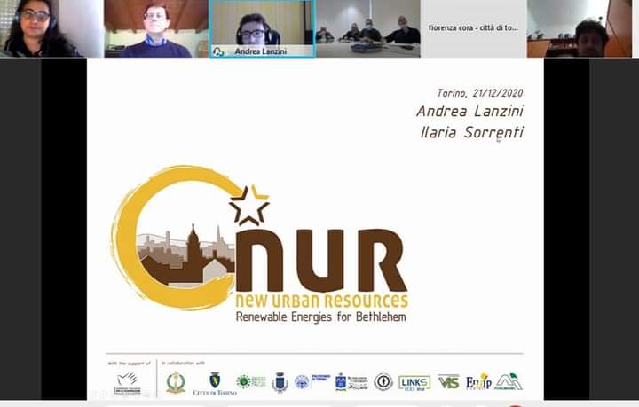 بلدية بيت لحم تشارك في ورشة عمل إلكترونية بعنوان "خطة الطاقة المتجددة لمدينة بيت لحم للأعوام 2020-2030"