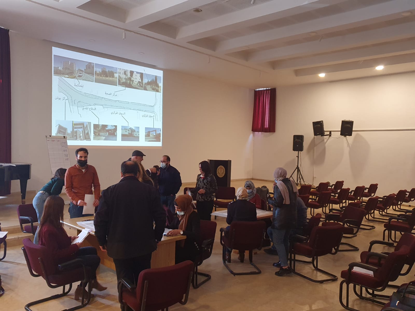  لتطوير أماكن عامة صديقة  للنساء والفتيات الفلسطينيات وذوي الإحتياجات الخاصة: بلدية بيت لحم تنظم اللقاء المجتمعي التشاوري الاول لمشروع إعادة تصميم شارع الرئيس بوتين 