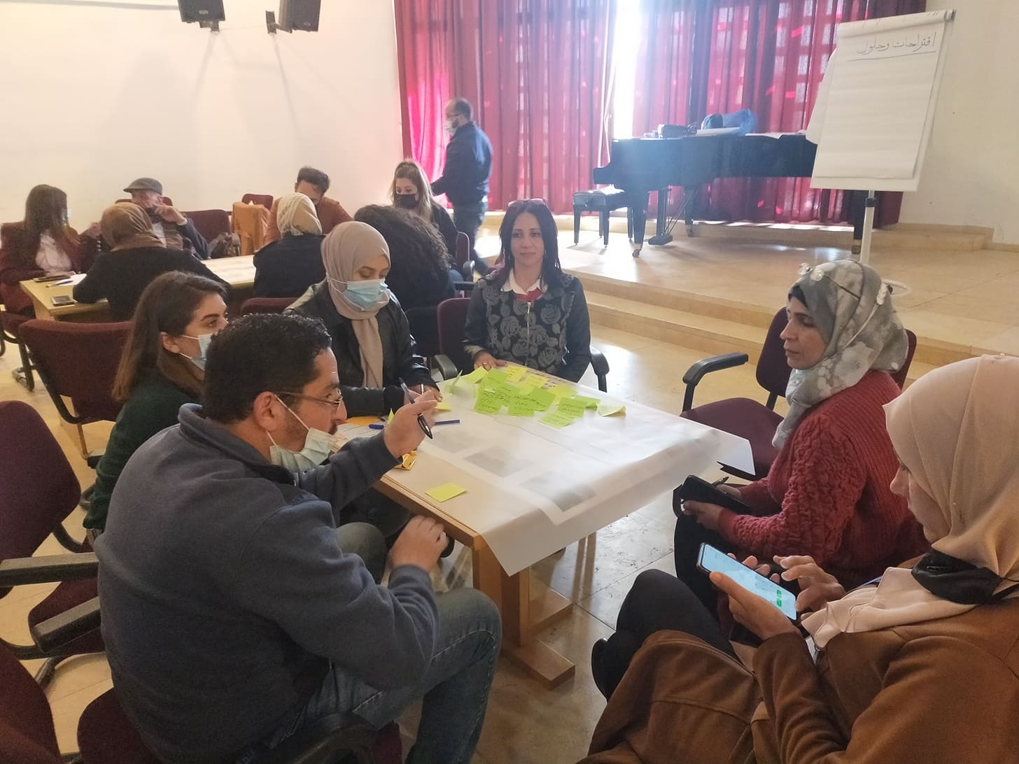  لتطوير أماكن عامة صديقة  للنساء والفتيات الفلسطينيات وذوي الإحتياجات الخاصة: بلدية بيت لحم تنظم اللقاء المجتمعي التشاوري الاول لمشروع إعادة تصميم شارع الرئيس بوتين 