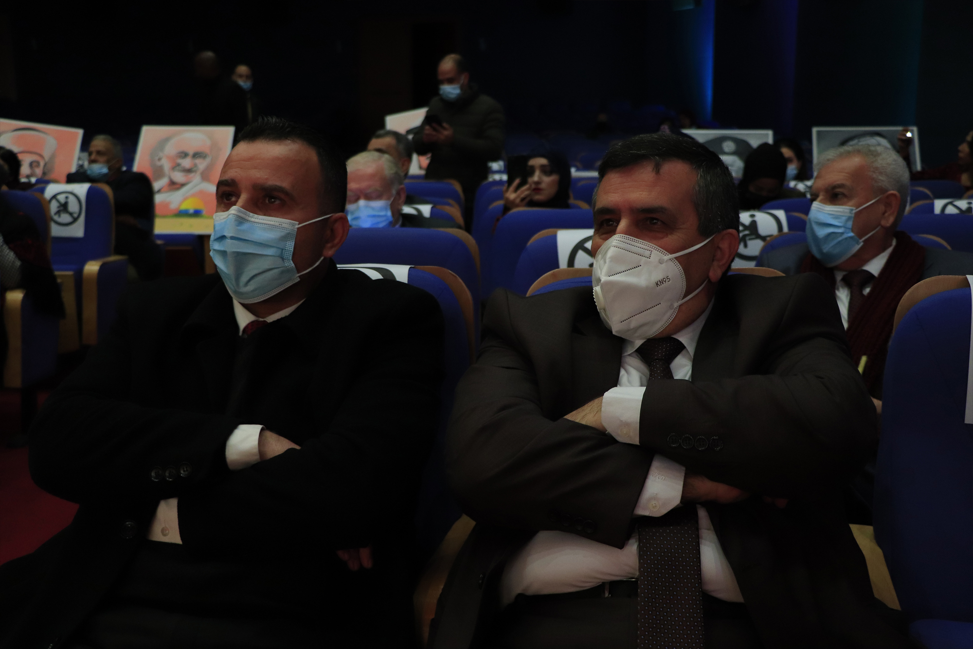 تكريم رئيس بلدية بيت لحم المحامي أنطون سلمان بمنحه لقب شخصية العام الريادية خلال حفل تكريم شخصية العام الثالث عشر من مؤسسة سيدة الارض